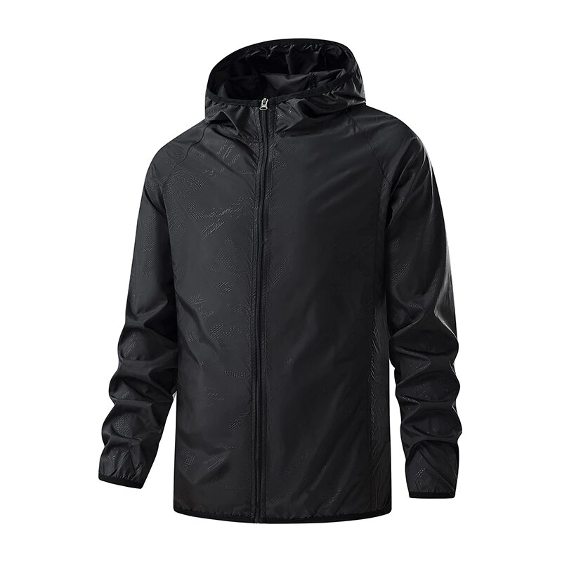 Outdoor Sport Windbreaker - LNGXO Männer Frauen Wasserdichte Wanderjacken Sonnenschutz