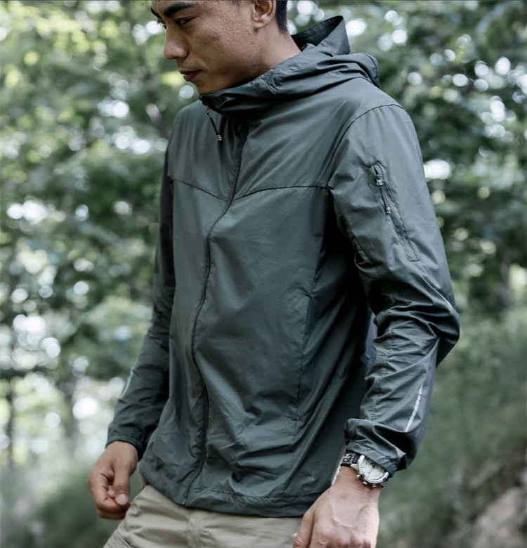 Outdoor Sport Windbreaker - FSTAR-Atmungsaktive Sonnenschutz kleidung für Männer, taktische