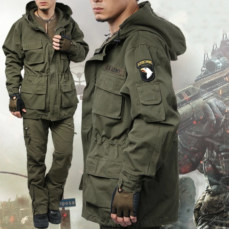 Outdoor Sport Windbreaker - US Military Fleece Taktische Windjacke Jacke