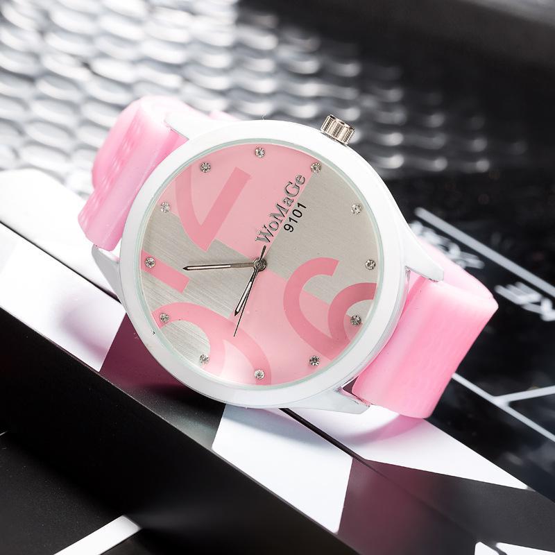 Outdoor Sport Watch - Womage frauen Uhren Mode Niedlichen Rosa