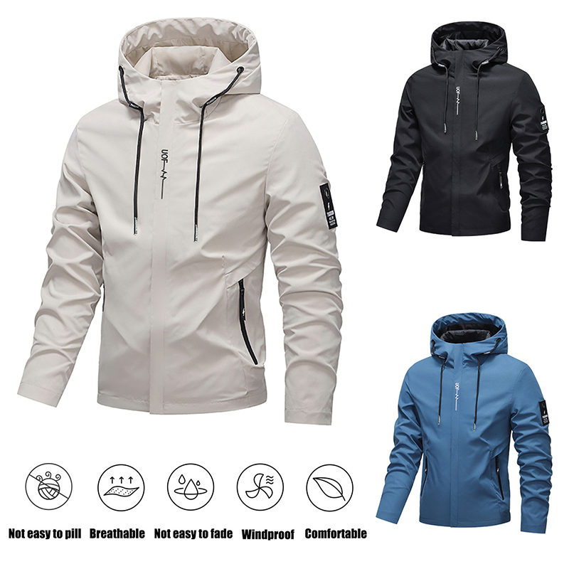 Outdoor Sport Windbreaker - Wasserdichte Wanderjacke für Damen und Herren,