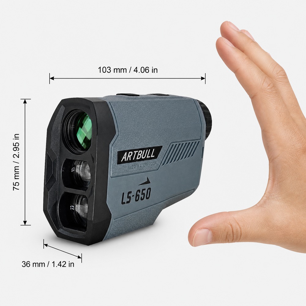 Golf-Entfernungsmesser 650m 6X – Outdoor Sports Bewertung und Preis
