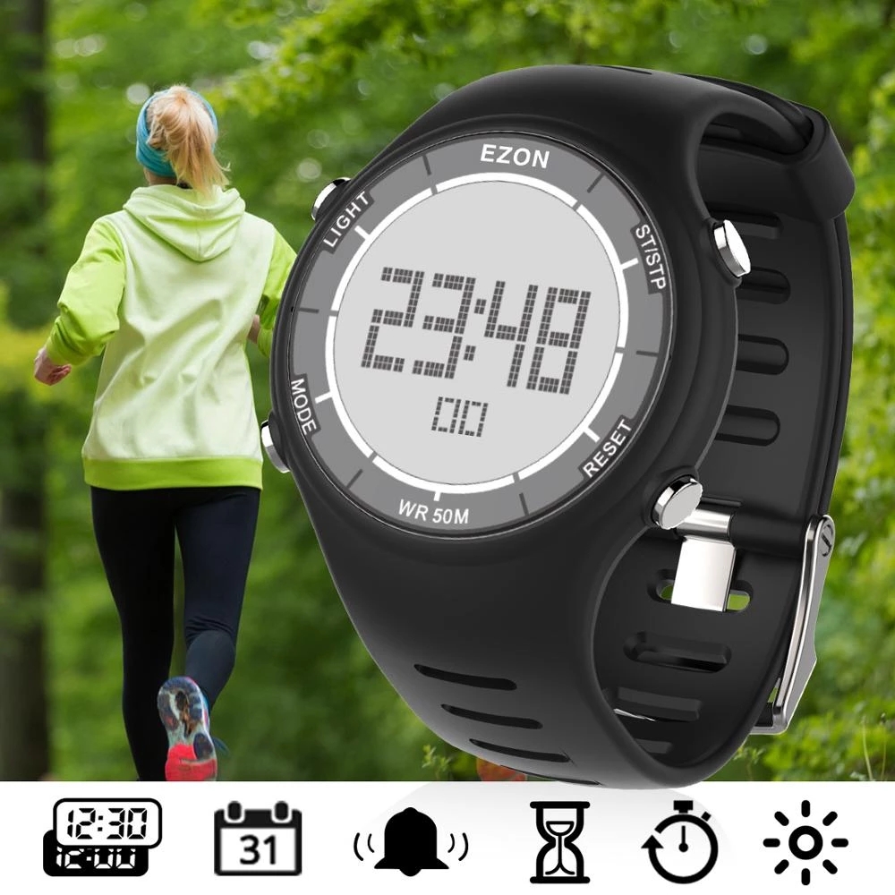 EZON Neue Mode Frau Digitale S – Outdoor Sport Watch Bewertung und Preis