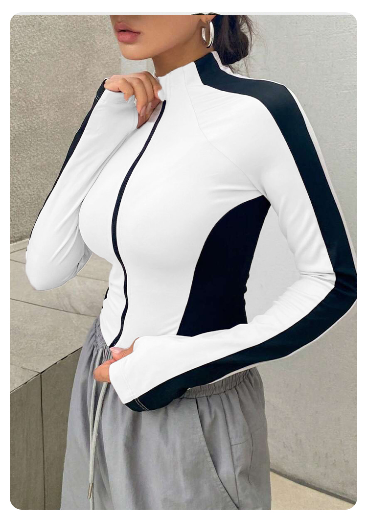 Yoga-Kleidung Stehkragen-Jacke – Outdoor Sports Bewertung und Preis