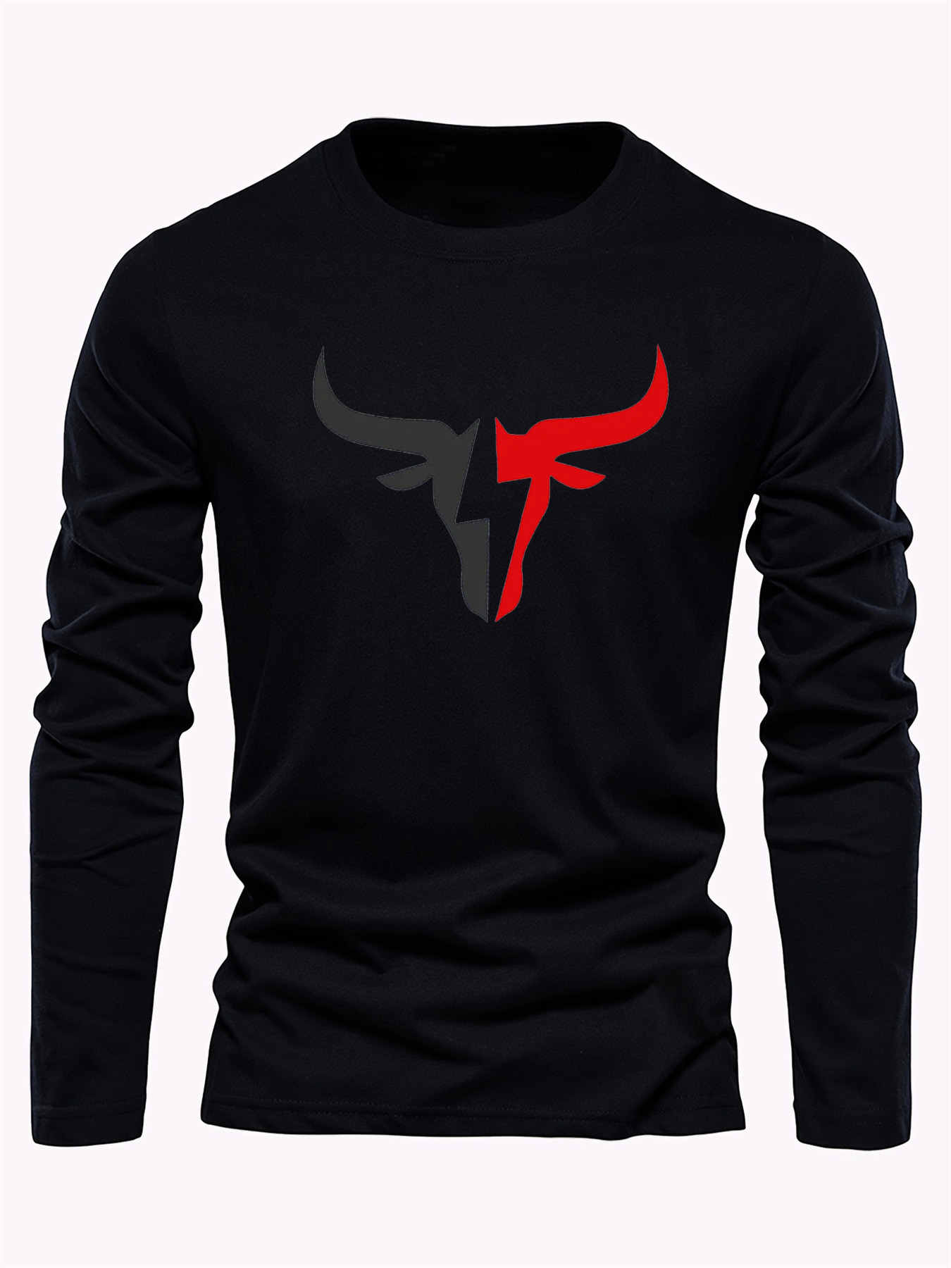 Einfarbiges Herren-Langarm-T-S – Outdoor Sports Bewertung und Preis