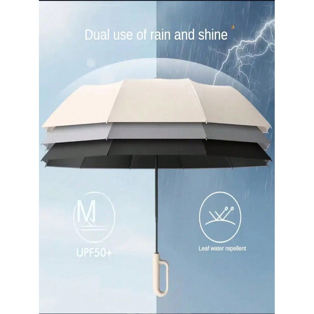 1 Stück verstärkter Stoff-UV-S – Outdoor Sports Umbrella Bewertung und Preis